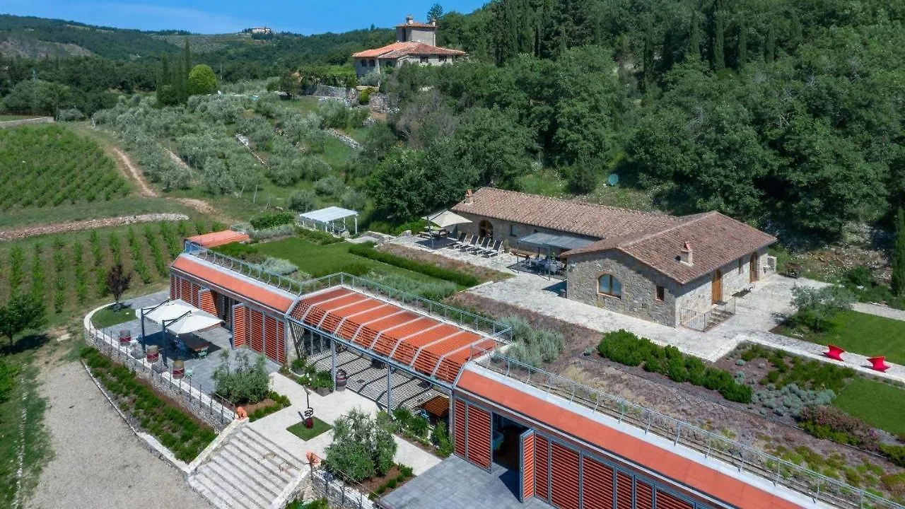 Riecine Villa Gaiole in Chianti İtalya